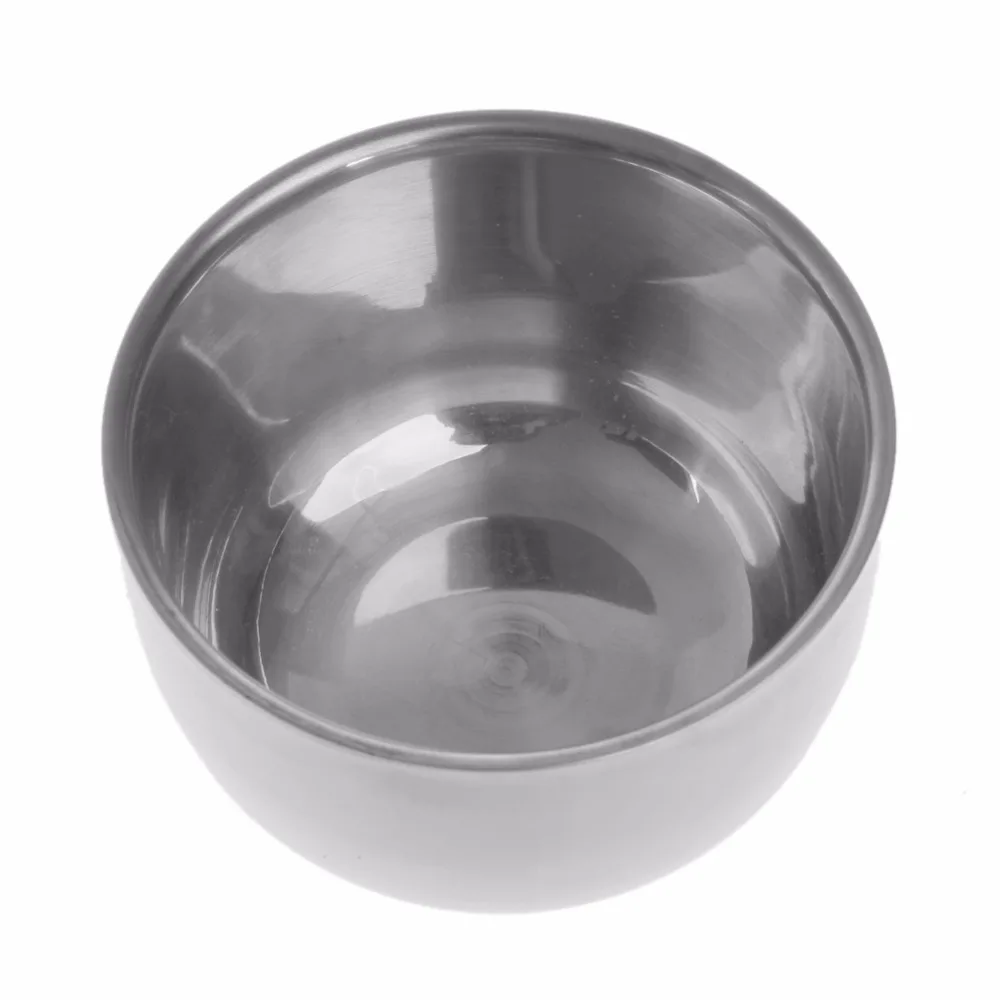 Мужская металлическая бритва из нержавеющей стали объемом 200 мл|shaving mugs|shaving cupmetal