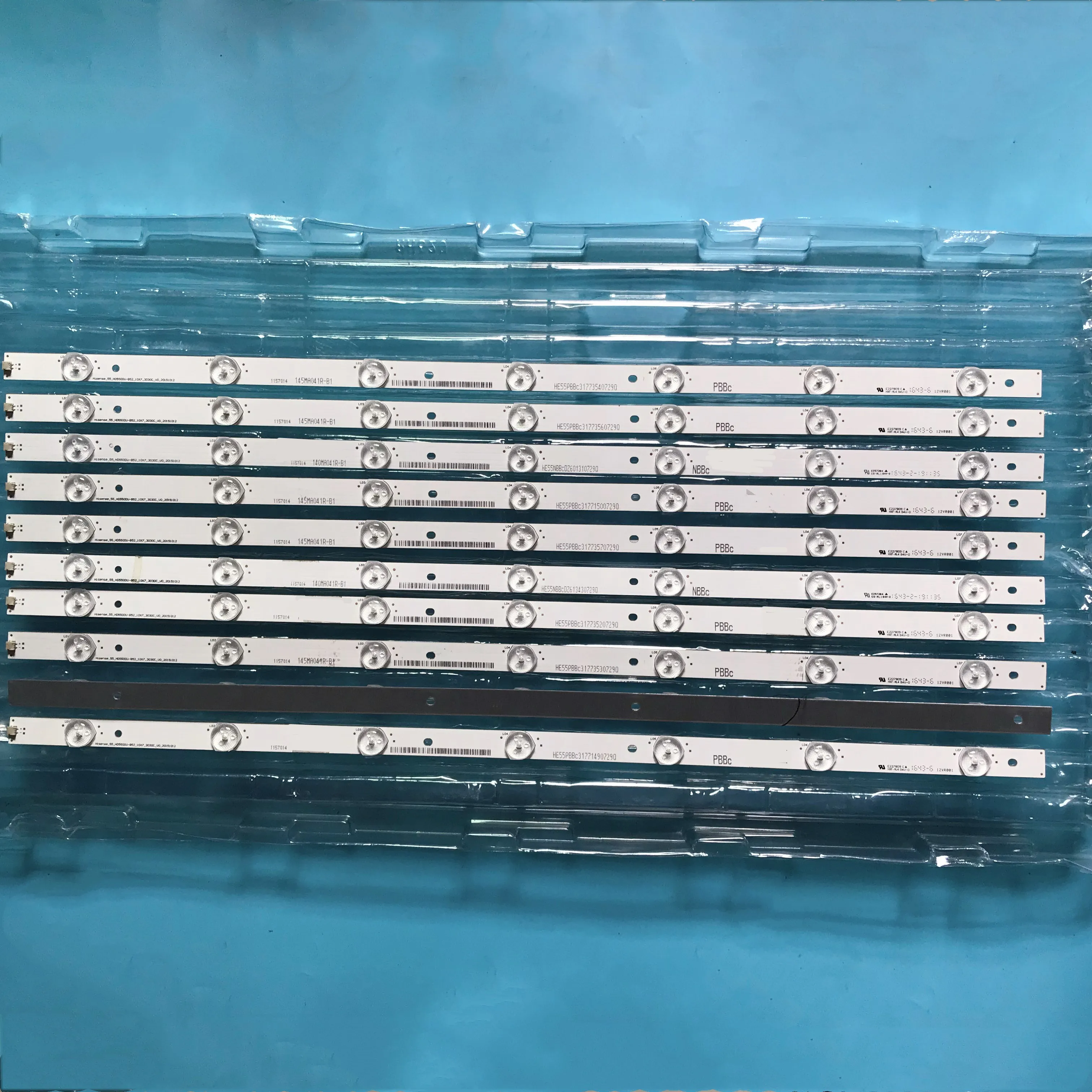Светодиодная подсветка для Hisense 55H8C набор светодиодных лент (10) 55 HD550DU B52 10X7 3030C V0 |