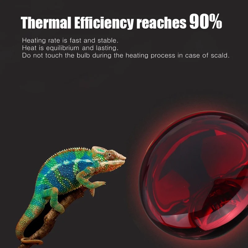 Дневной и ночной режимы Neo излучатель 25/50/75/100W R63 Pet Отопление животных пресмыкающихся птицы амфибия Брудер тепла светильник 220-240V