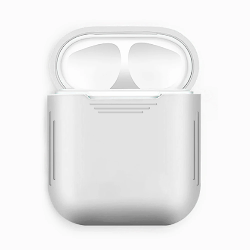 Чехол для i9s i10 i11 i13 i19 TWS аксессуары для Apple Airpods футляр для наушников Защитный чехол - Цвет: Only White Case