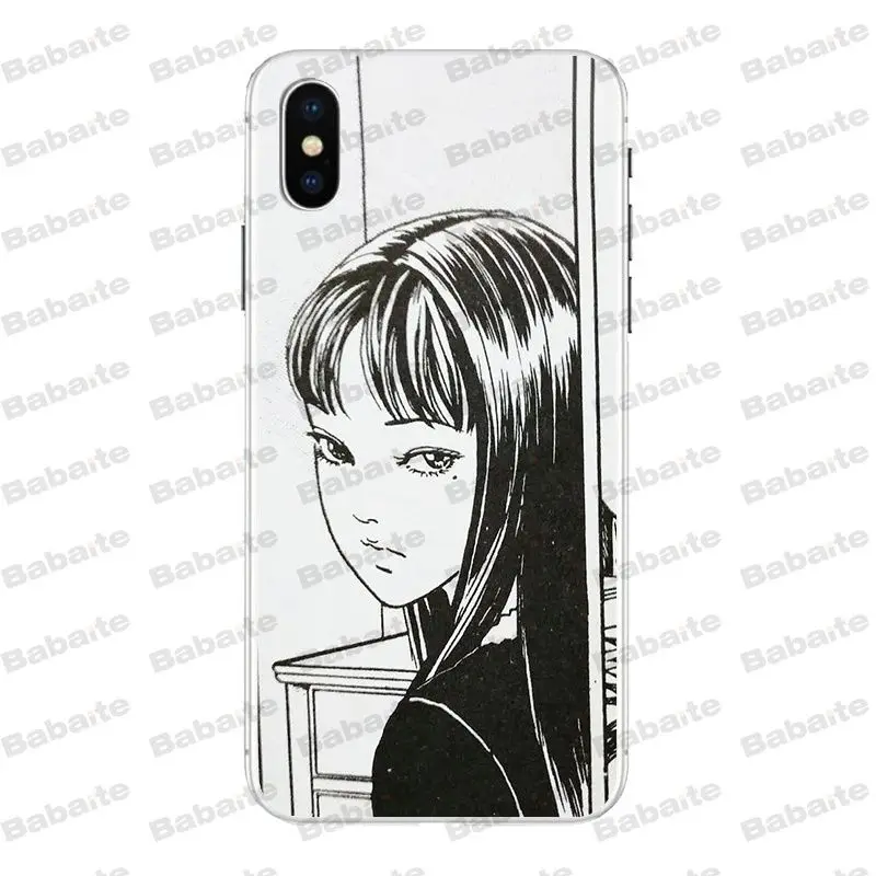 Babaite японский ужас комикс Tomie чехол для телефона для iPhone X XS XR XSMax 6 6S 7 7plus 8 8Plus Xs 5 5S 5c SE11 11pro 11promax