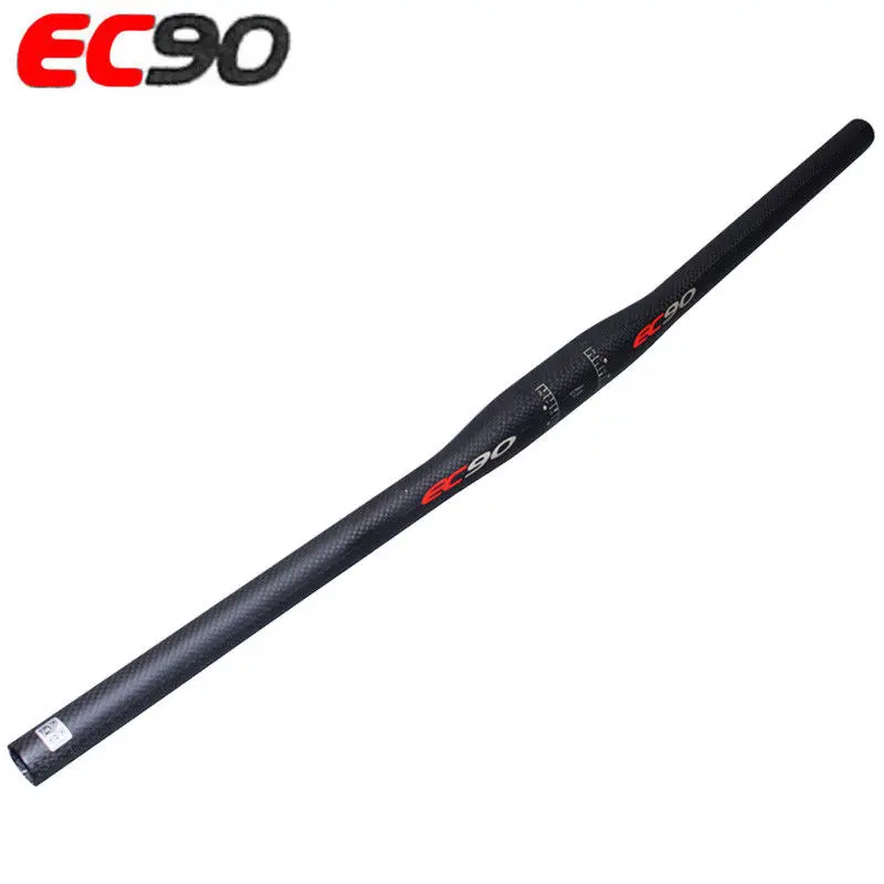 EC90 MTB велосипеда, руль 3 к равнина выглядят руль из углеродного волокна для плоского подъемный руль длина 580/600/620/640/660/680/700/720 мм