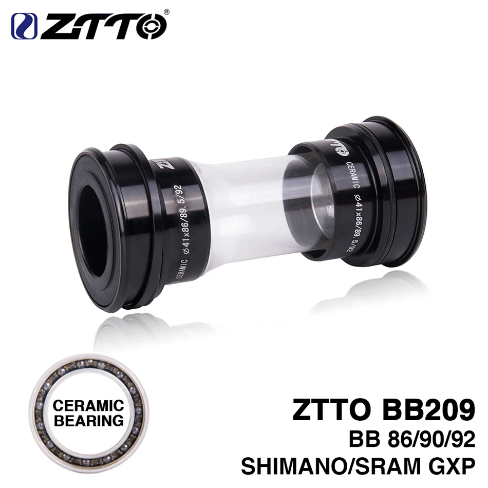ZTTO BB109 керамический подшипник велосипедный кронштейн MTB дорожный велосипед BSA 68/73 совместимый для SH SR GXP шатуны