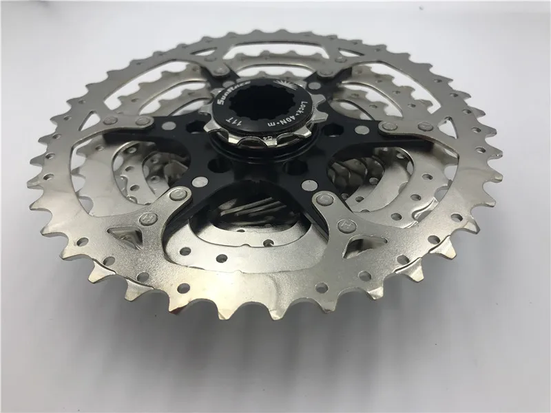 Sunracing CSM990 MTB велосипед кассета 9 скоростей 11-40 т Серебряный велосипед свободного хода, 9 s дорожный велосипед кассет для SHIMANO