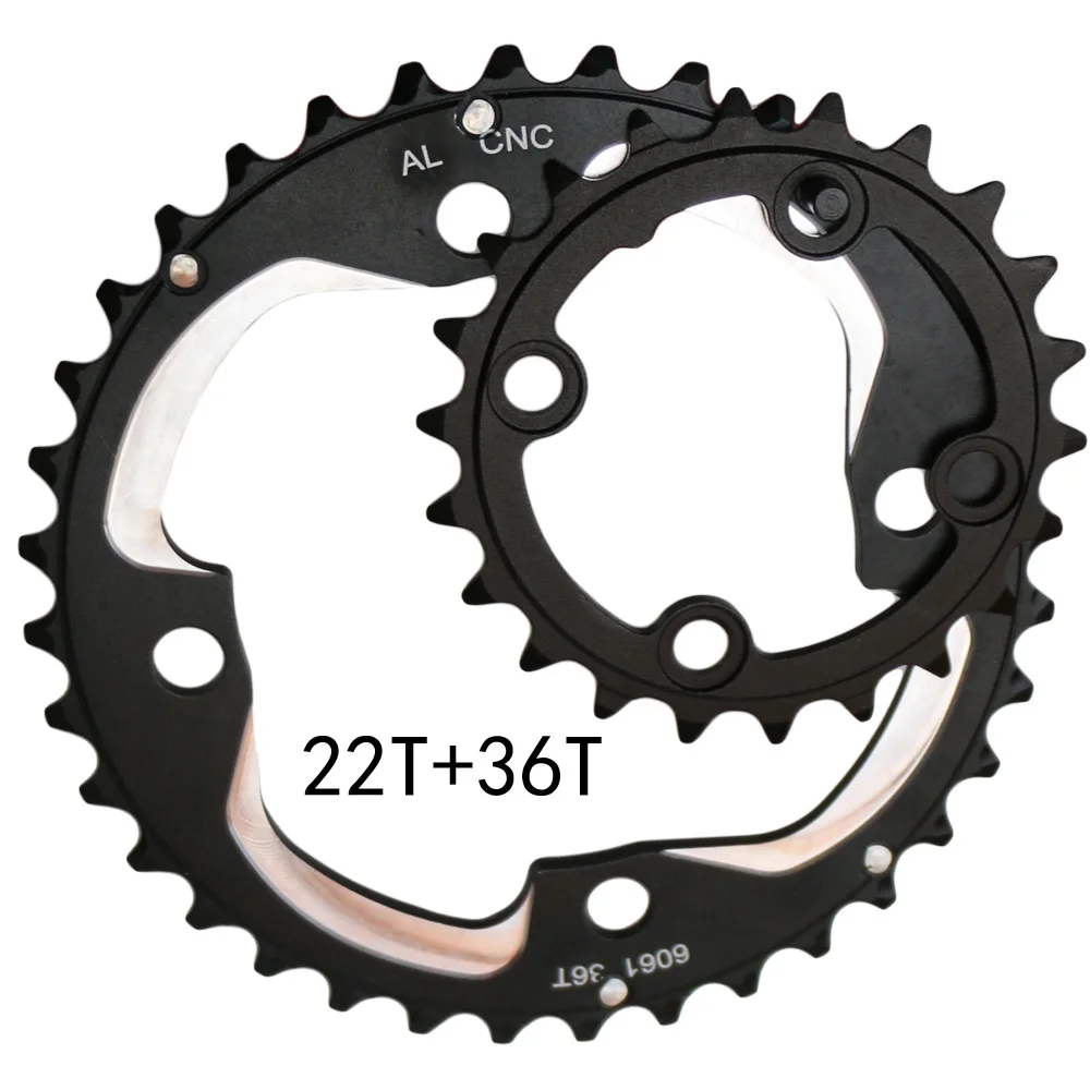 22 T/24 T/32 T/42 T/44 T для Shimano MTB велосипедный шатун модифицированный 46T дорожный трек велосипедная цепь кольцо цепное кольцо зубной диск 60T складной велосипед