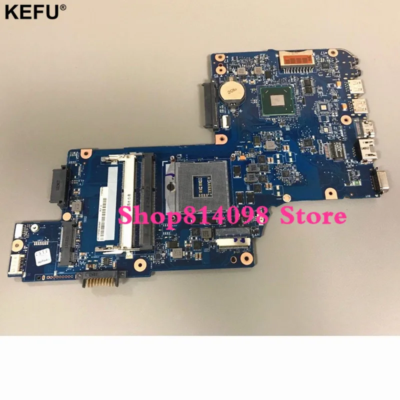 

KEFU H000052740 Main Board Fit For Toshiba Satellite L850 C850 Laptop Motherboard 15.6 inch HM70 GMA HD DDR3 Free cpu
