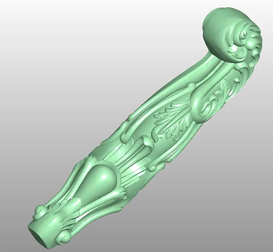 

3d model in STL format for cnc decor furniture table cabinet chair leg relief artcam-216