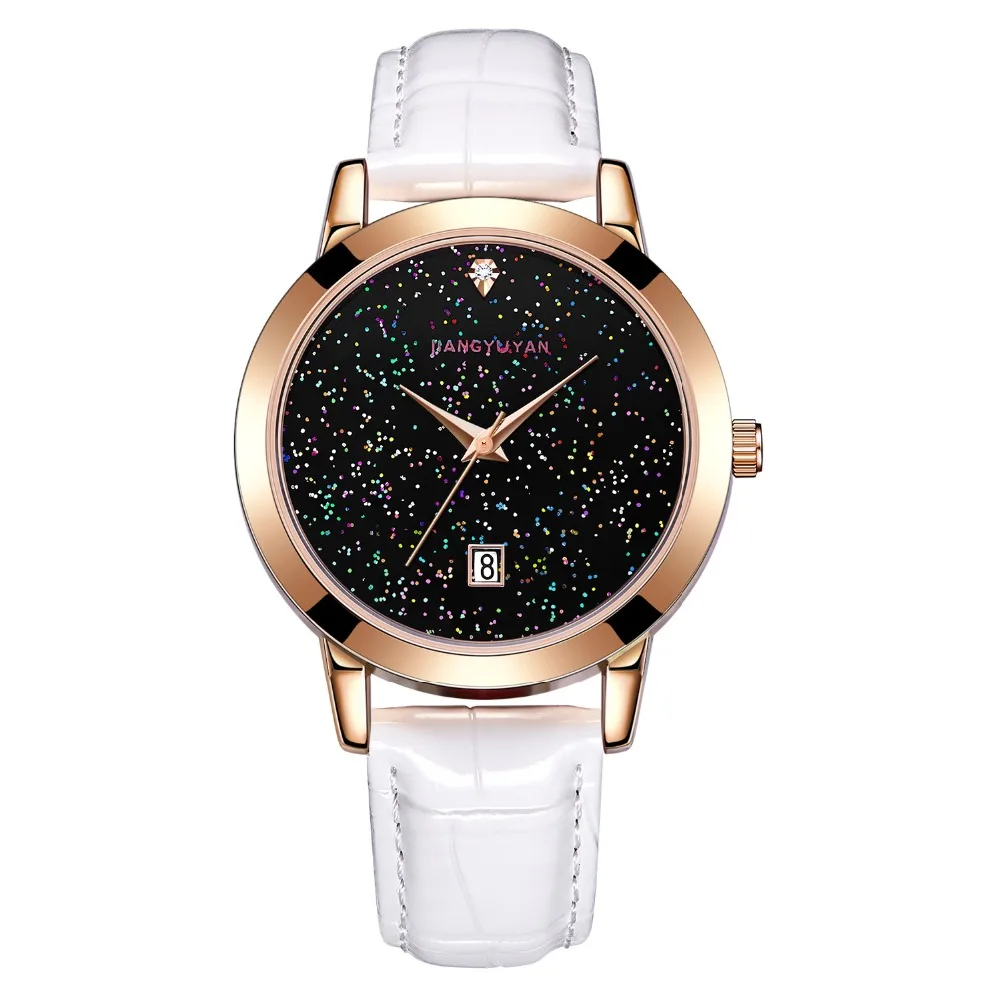 Звездное небо часы дамы Montre Femme для женщин кварцевые модные Элитный бренд алмаз