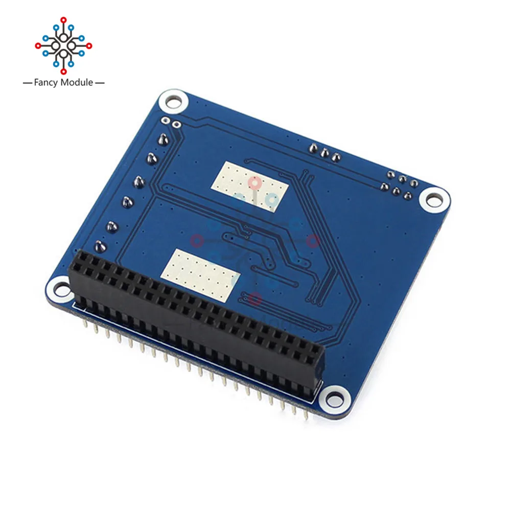 Драйвер шагового двигателя для Raspberry Pi RPi плата драйвера двигателя MC33886 Плата расширения модуль драйвера двигателя постоянного тока