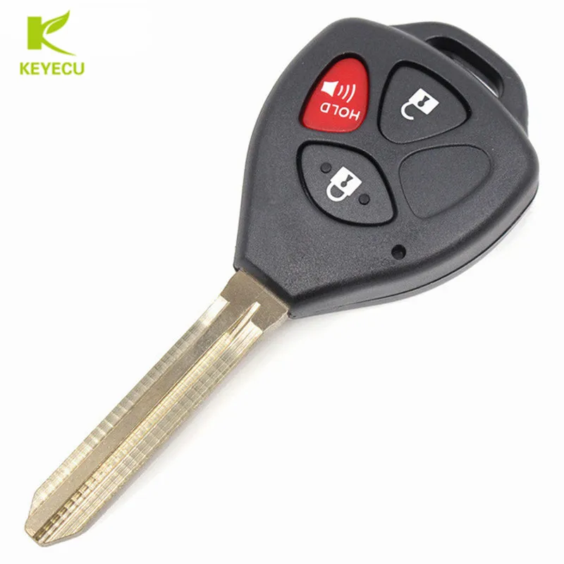 KEYECU Новый необработанный дистанционный ключ с 3 кнопками 433 92 МГц 4D67 чип для 2005 2008