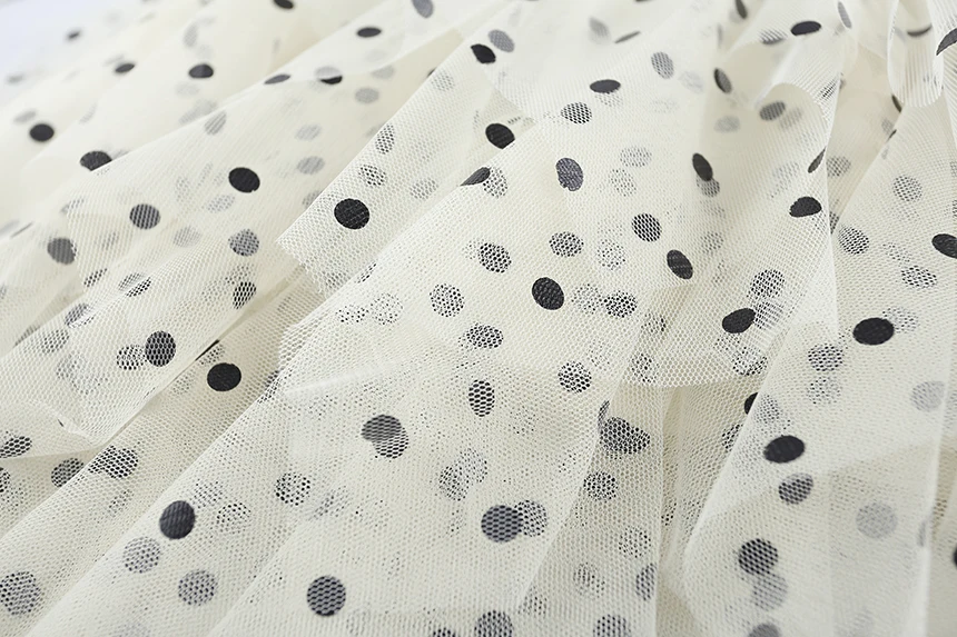 Юбка-пачка в горошек для маленьких девочек детская модная одежда оптовая продажа