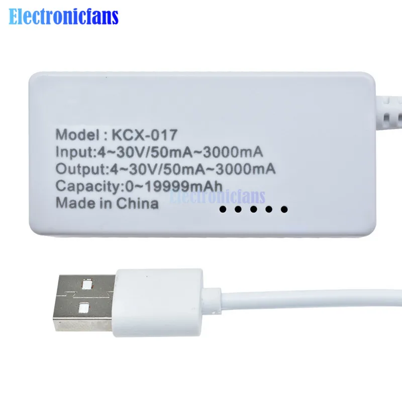 ЖК-детектор USB Вольтметр Амперметр мобильное зарядное устройство Емкость Тестер измеритель напряжения тока зарядка монитор 3 в-7 в DC 3-7 в