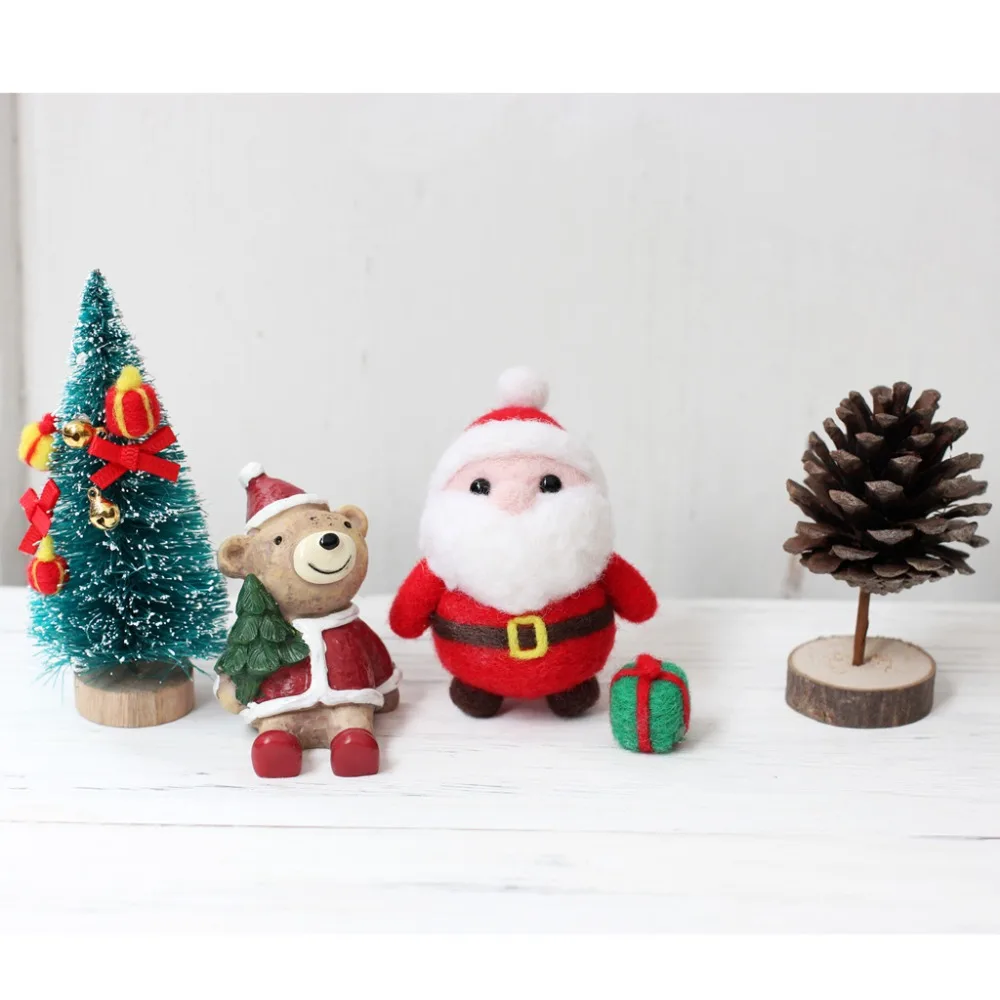 Santa Claus Christmas handmade DIY felt for gift gifts my boyfriend materials package mail | Дом и сад