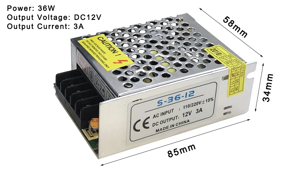 Питание DC 12V 1A 2A 3A 5A 10A 16.5A 20A 30A светильник ing трансформатор для Светодиодные ленты светильник переключения драйвер адаптера питания