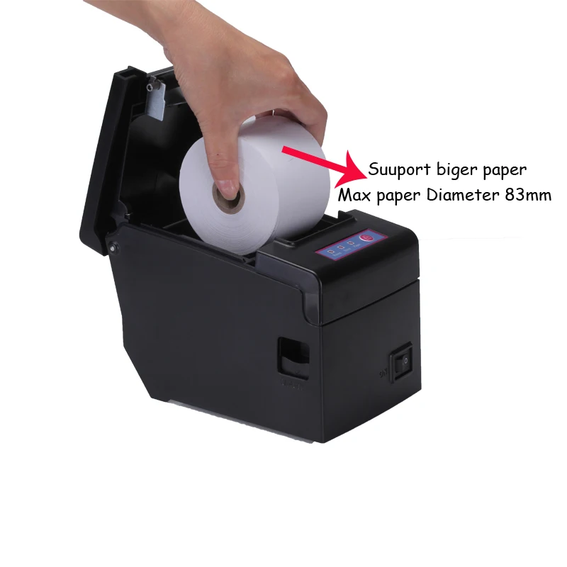 Высокоскоростной Термальный чековый принтер для 2 дюймовой бумажной печати с