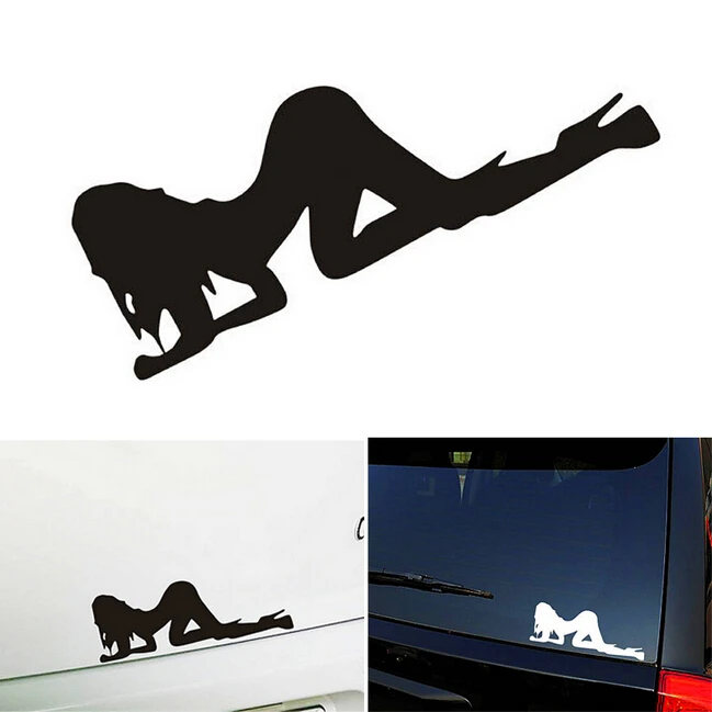 1 шт. автомобильная наклейка с изображением девушки ангела дьявола красота