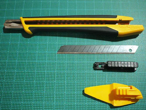 Сделано в Японии OLFA XA 1 стандартная Прочная рукоятка изготовлена из