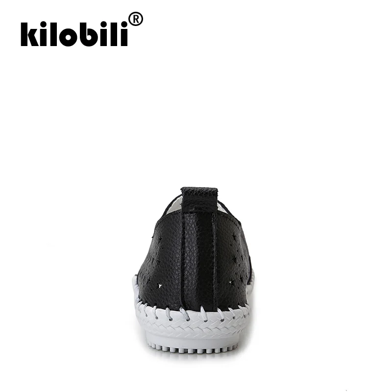 Kilobili/2019 г. Весенняя женская повседневная обувь на плоской подошве балетки из