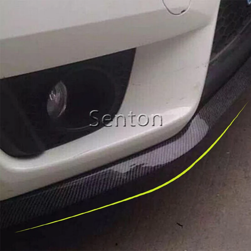 Автомобильная передняя губа из углеродного волокна 2 5 м для Chevrolet Cruze Aveo Captiva Lacetti