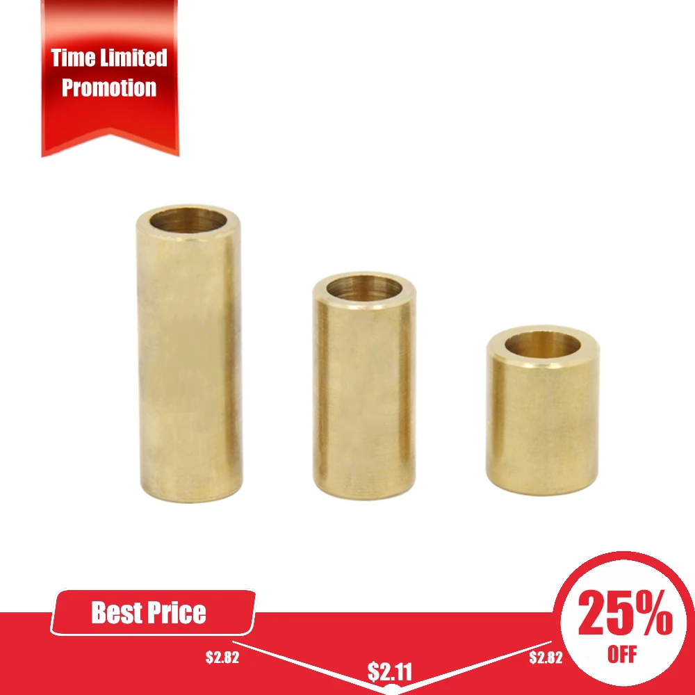Самосмазывающаяся медная трубчатая втулка латунные детали для 3D принтера 8*12*15 мм