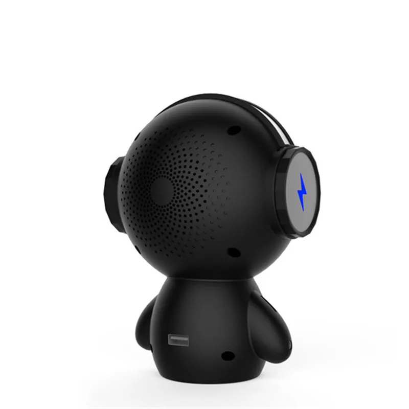Haayot Dingdang милые M10 портативный робот Bluetooth Динамик стерео гарнитура с Power Bank AUX TF MP3