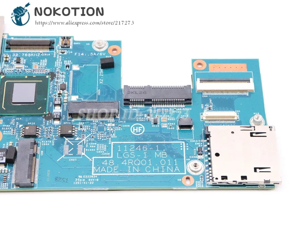 NOKOTION For Lenovo Carbon X1 Laptop Motherboard SR0N5 I7-3667U CPU 11246-1 LGS-1 MB 48.4RQ01.011 04W3895 MAIN BOARD | Компьютеры и