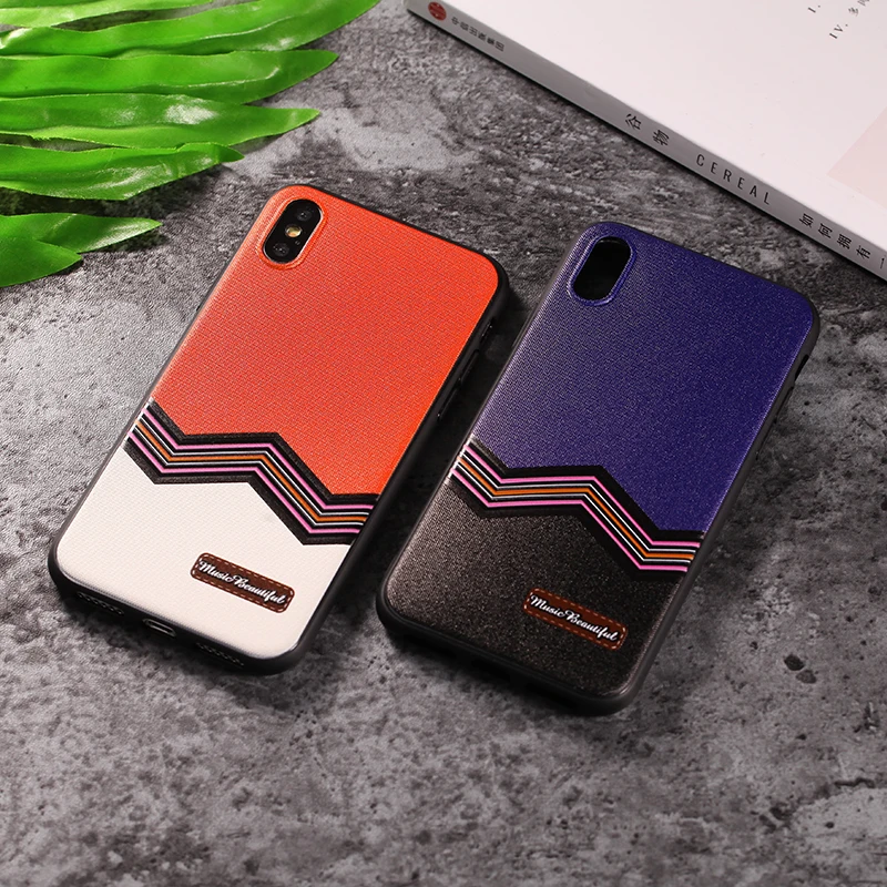 Хит Япония США Полосатый кожаный тренд мягкий силиконовый чехол для iphone 6 6S Plus 7 plus