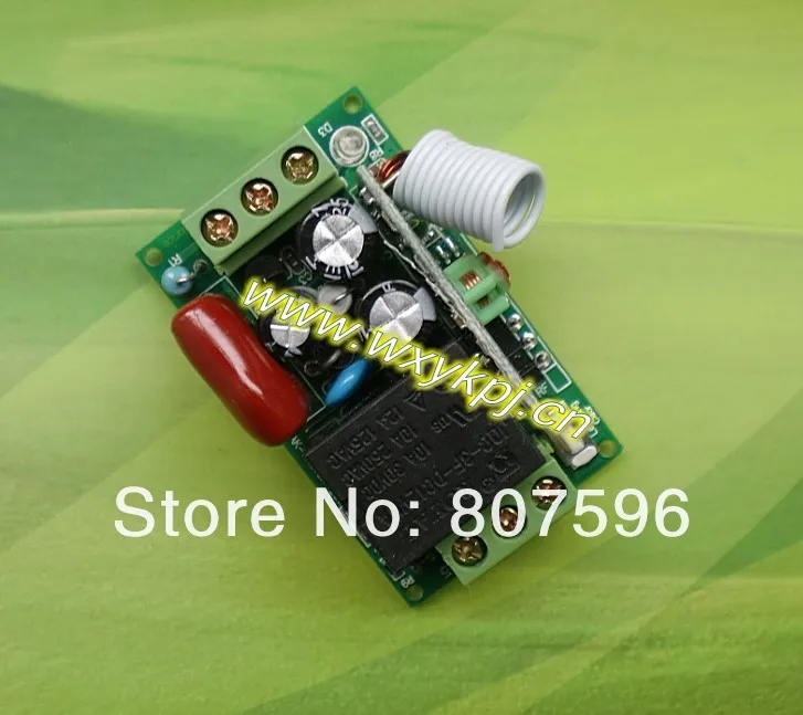 315 МГц 433 AC180V 220V 240V1500W 10a 1CH RF Беспроводной переключатель системы дистанционного