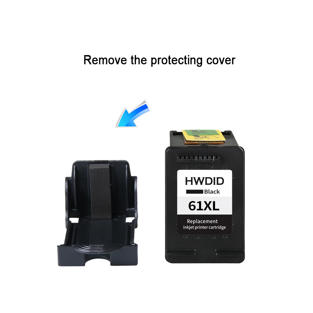 HWDID 61XL черный заправленный картридж Замена для HP 61 XL 1000 1010 1050 1510 2000 2050 2510 3000 3050 Envy