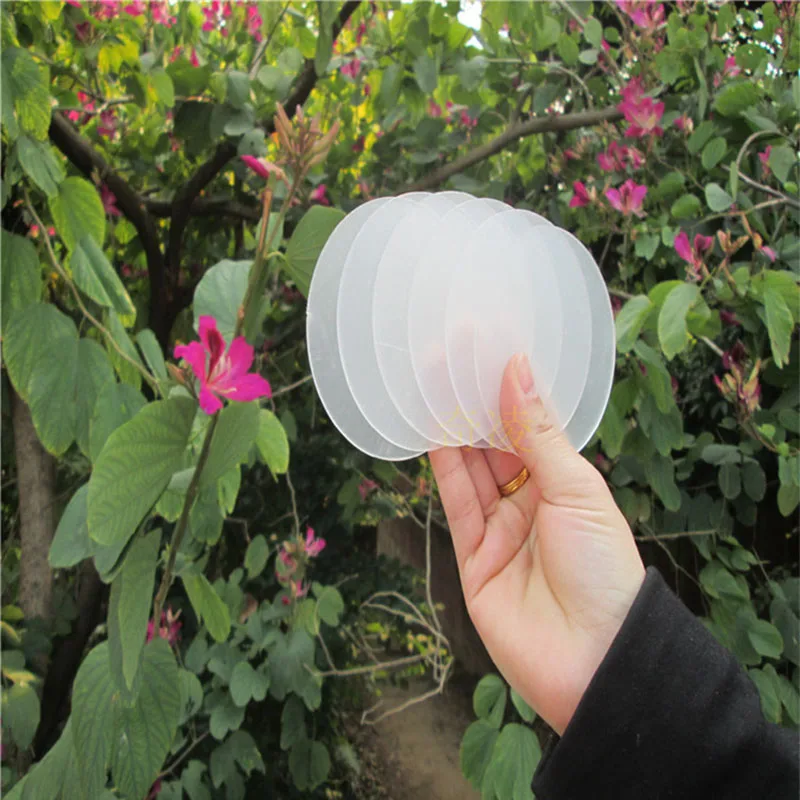 5 шт. светодиодный фонарь фильтр для объектива ПК рассеиватель фонарика белого