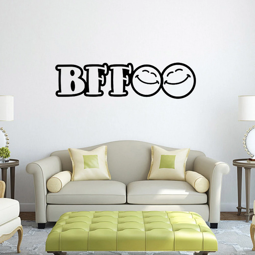 

Cute Smiley Face Art DIY Wall Stickers Living Room Bedroom Children's room Home Decorative Mural Art Wallpaper JG1231