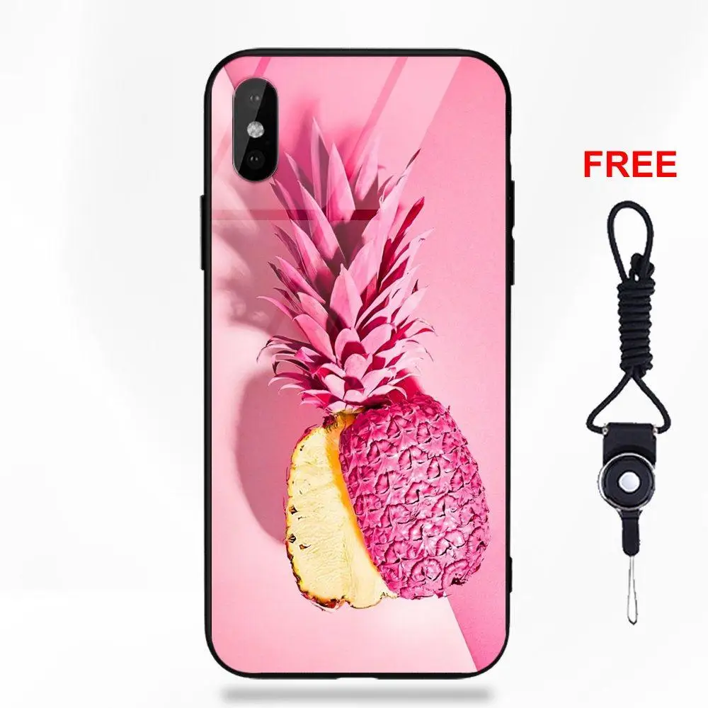Мягкие TPU оправа закаленное стекло Капа чехол для apple IPhone X XS Max XR 5 5C 5S SE 6 S 7 8 большие