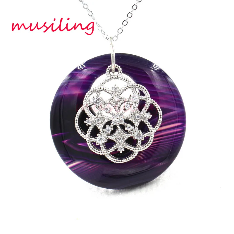 Musiling Life Tree ожерелье Подвески рейки маятник натуральный камень аксессуары