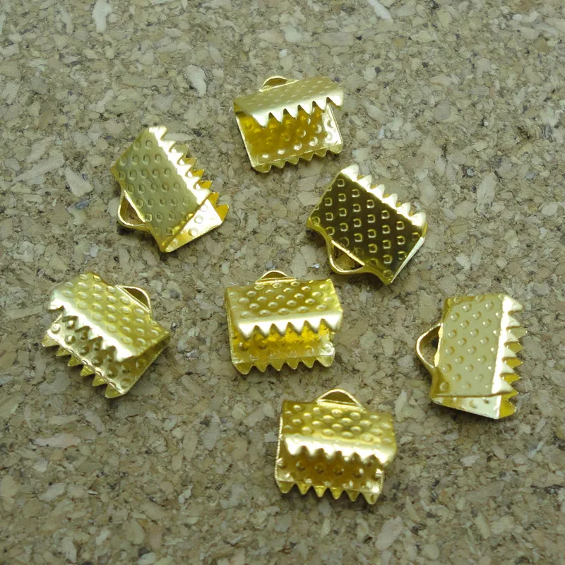 Обжимные Концевики для колье и браслета 8 мм | Украшения аксессуары