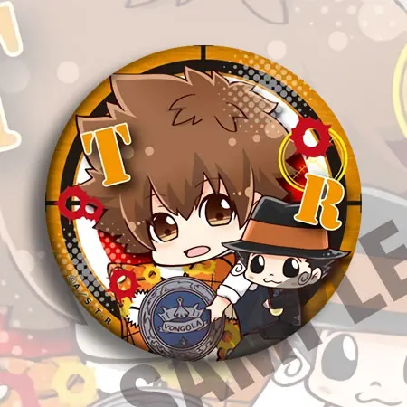 Хитман Реборн! Полные цифры Sawada Tsunayoshi новый дизайн Броши 58 мм круглые акриловые
