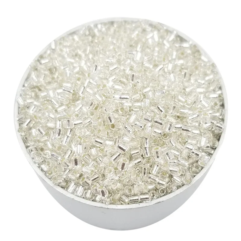 

Hot 1000PCS/Pack 18Colors Cylindrical Glass Diameter 2mm DIY For Jewelry Making Necklace Bracelets Loose Beads