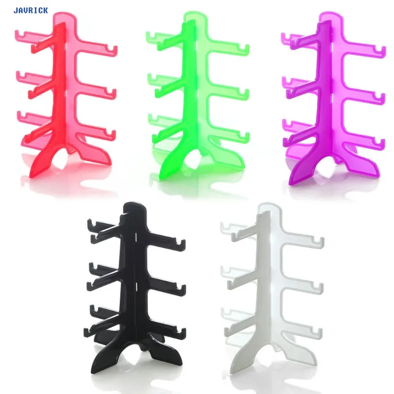 

Glasses Shelf Display Rack 3 Layers Sunglasses Plastic Show Stand Holder Counter