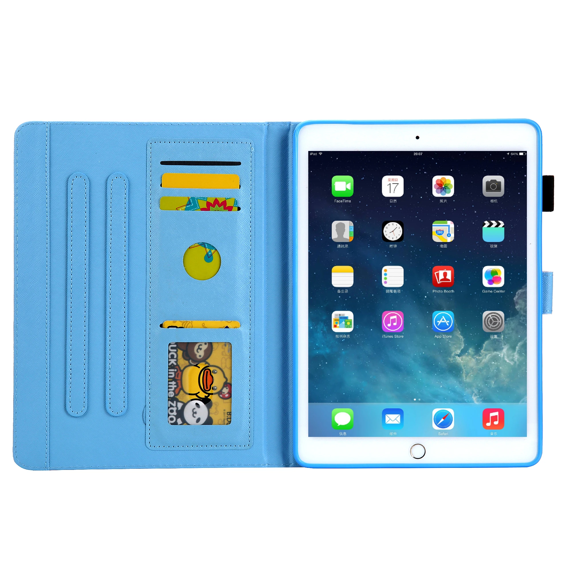 Для iPad 10 2 2020 8th 7th gen розовый ананас смарт-чехол для 2017 2018 9 7 Air 1/Air 2/Pro 11 5 мини 12345