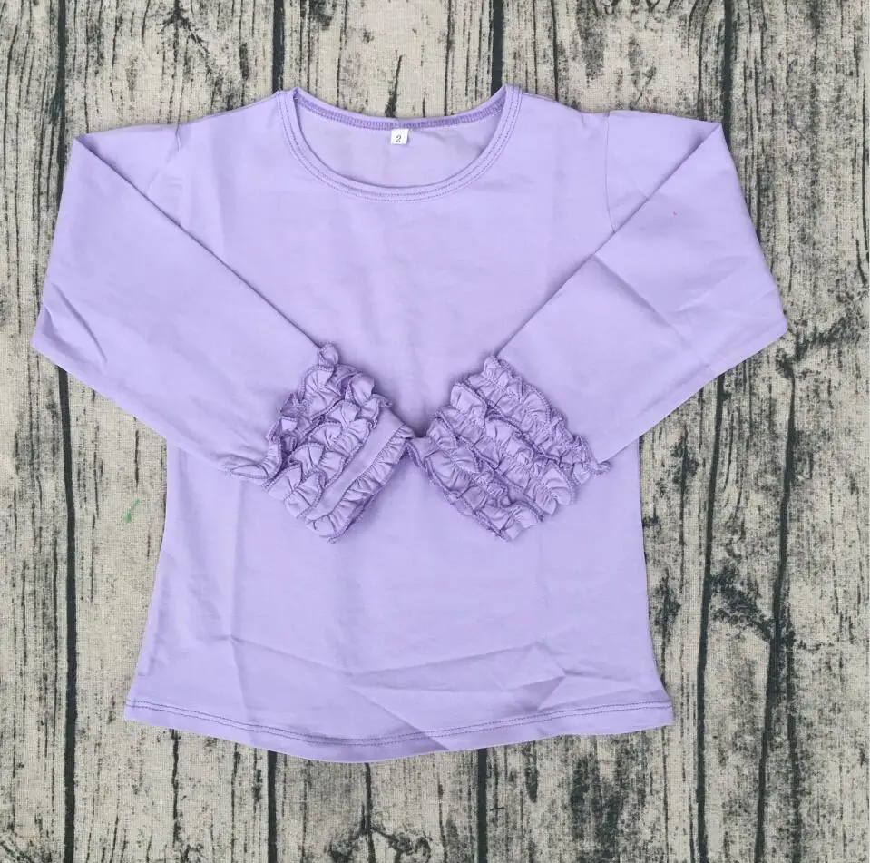 

New Cotton Toddler Baby Clothes Icing Shirt Girls Kids Long Sleeves Fashion Baby Kids Girls Casual