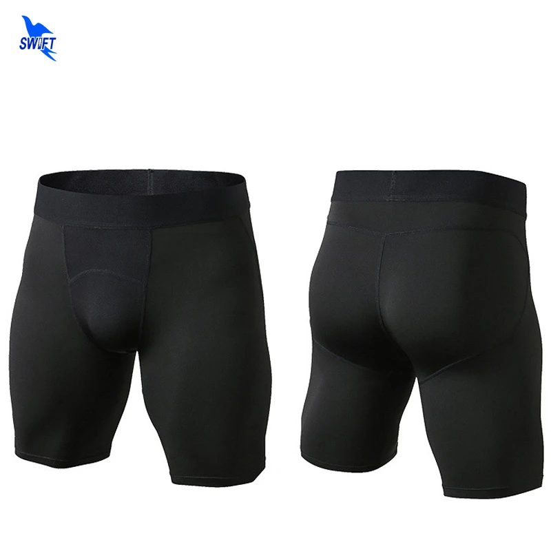 Summer Running Compression Tights Shorts Men GYM fitness Boxer Panties Quick-drying Stretch Football Trousers Jogging MMA Trunks