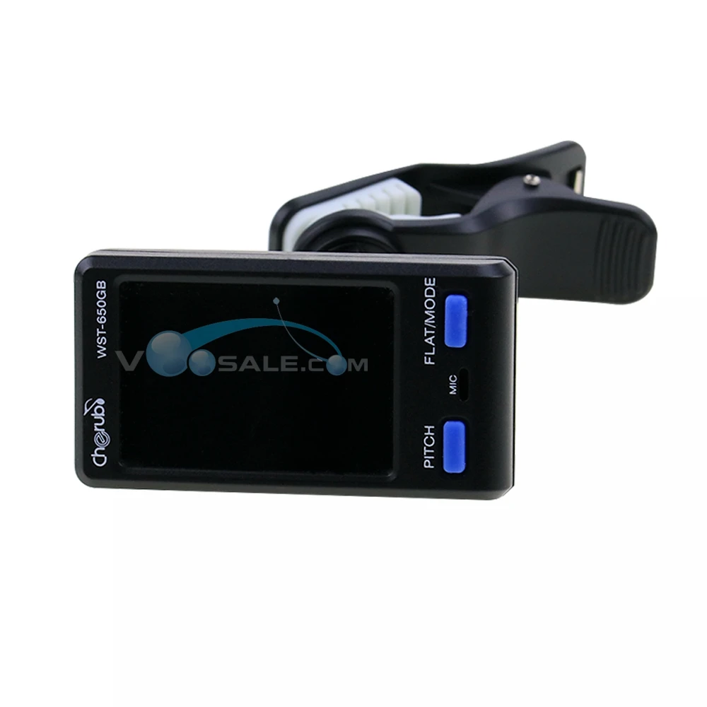 Cherub WST-650GB гитарный и бас-тюнер с ЖК-дисплеем для бас-гитары аксессуары гитары