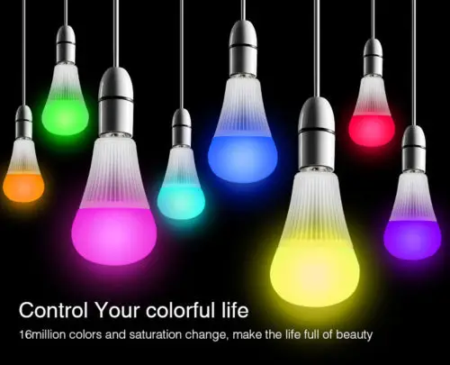 9 Вт RGB + CCT Mi светильник ная лампа E27 диммируемая Светодиодная с дистанционным