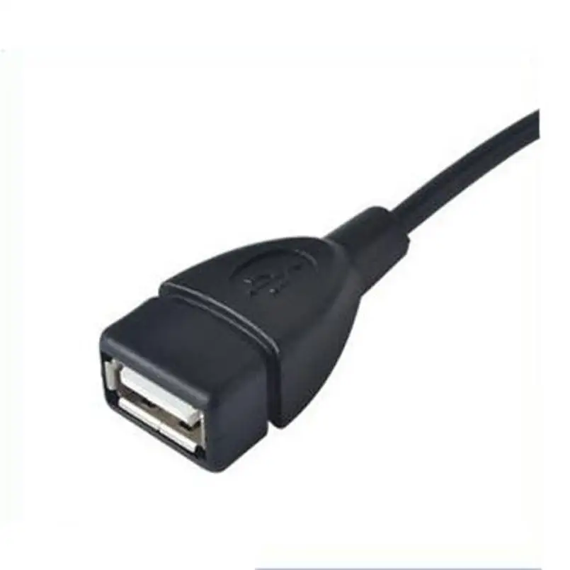 Новый USB 2 0 OTG Женский к 90 градусов Угловой Micro Мужской кабель адаптер Прямая