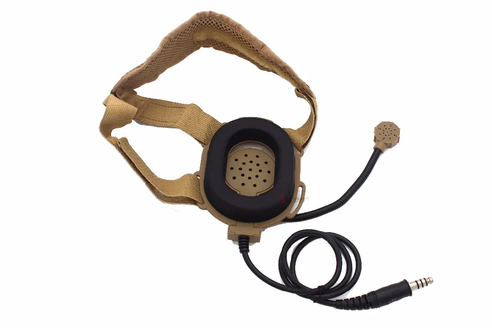 HD03 Z Тактический Bowman Elite II Гарнитура с водонепроницаемым PTT для BaoFeng UV-5R UV-82 UV-5RE GT-3
