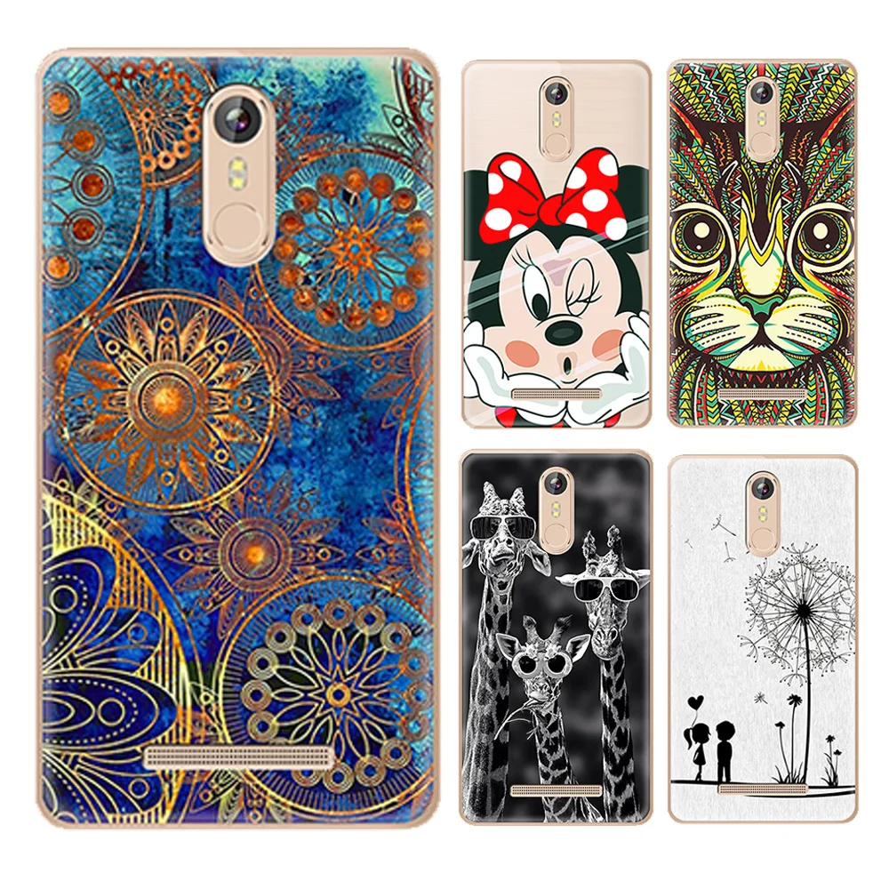 Phone Case For Leagoo M8 / Pro Funda Capa 5.7 Luxury 3D Cartoon Soft TPU Back Cover Silicone Coque |