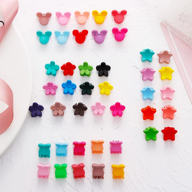 Заколки для волос с цветами и сердечками девочек 10 шт./лот | Аксессуары одежды