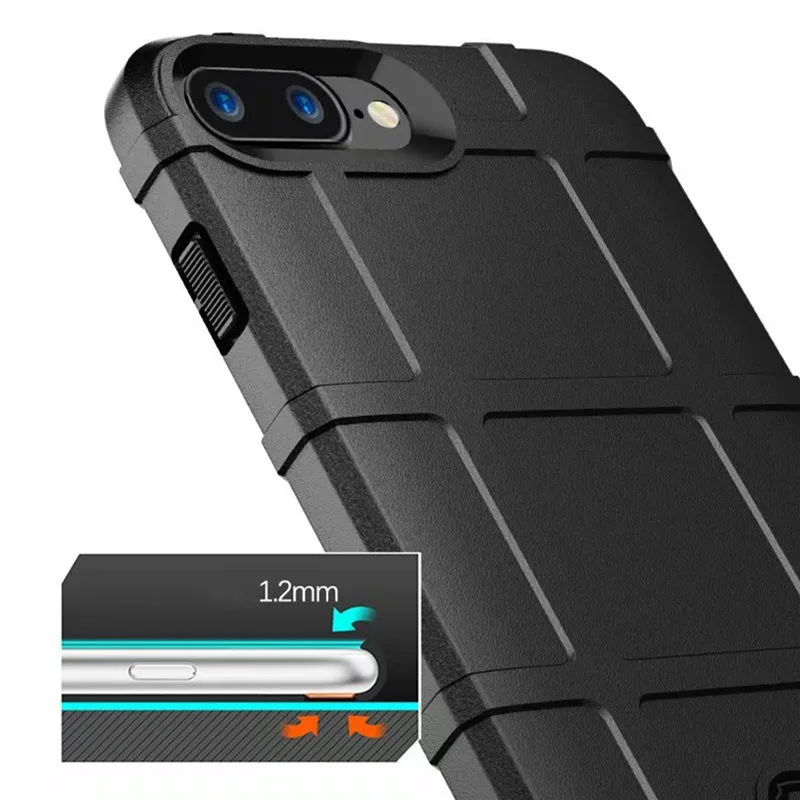 Для iPhone X XS MAX XR тяжелый военный уровень защита Броня противоударный ТПУ ПК чехол