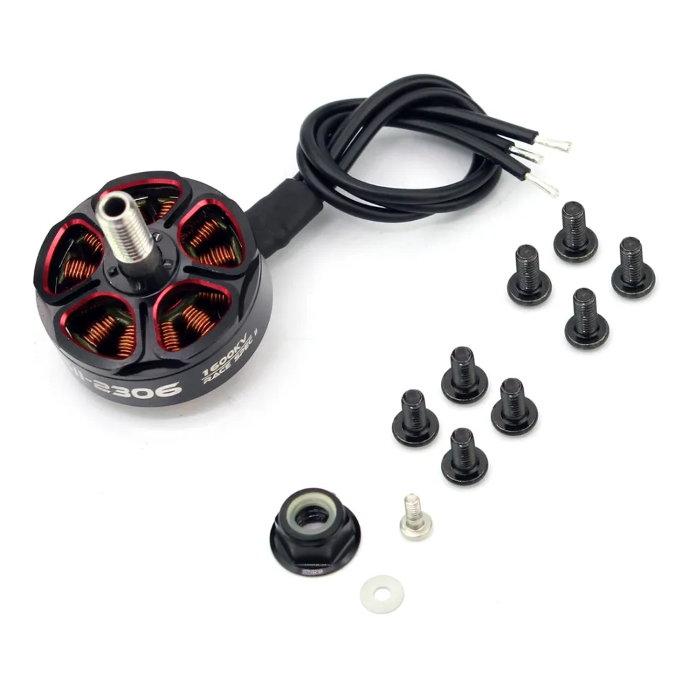 4 шт./компл. Emax rsii 2306 бесщеточный двигатель 2-6S Lipo 1600KV 1700KV 1900KV 2400KV 2600kv двигатель CCW для дистанционно управляемого гоночного дрона с видом от первого лица