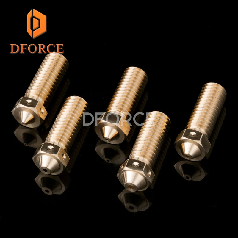 Высококачественная насадка DFORCE V6 volcano для 3D принтеров hotend 5 шт./лот обновленный