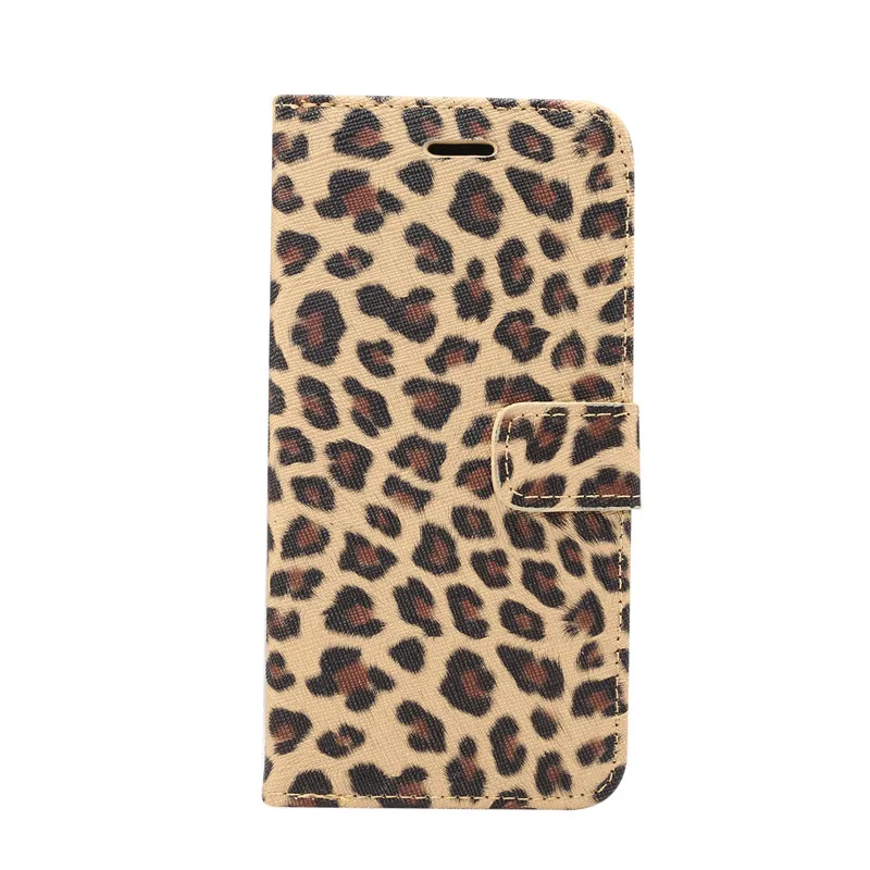 Leopard Print Wallet Flip Case For iPhone 12 Mini 11 Pro XS Max XR X 6 6S 7 8 Plus 5 5S SE 2020 Cover on Leather Stand Capa | Мобильные